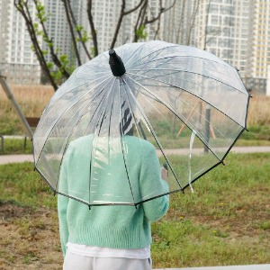 물받이 캡커버 투명 비닐 우산